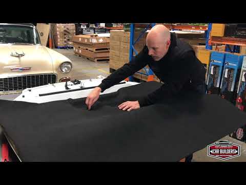 Re-create a Factory Under Bonnet Look. Premium Under Bonnet Insulation Pad Material Liner