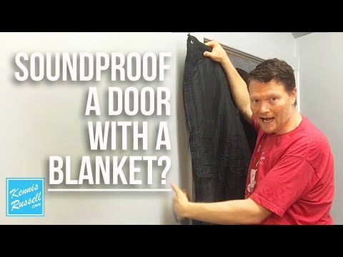 Soundproof Door Test | Using the Producer&#039;s Choice Door Blanket