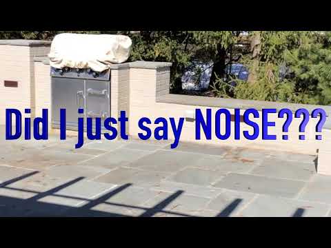 How To: drowned out backyard road NOISE with water feature...