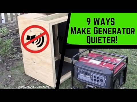 How to make a generator quieter - 9 Ways That Work!