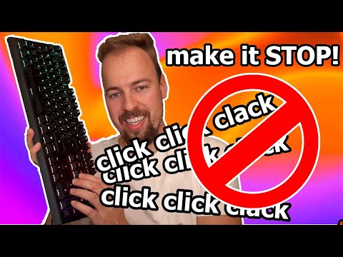 How to make your Mechanical Keyboard silent