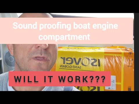 Sound deadening boat engine compartment..Does it work?…