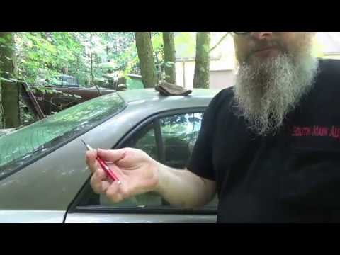 Break a vehicle window with an automatic center punch? Let&#039;s find out!