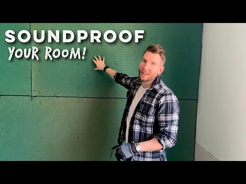 Affordable Soundproofing with SONOpan! (How to Soundproof a Room)