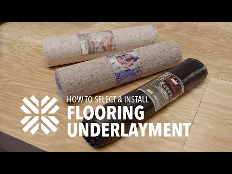 How to Install Underlayment for Hardwood, Laminate &amp; Vinyl Fooring | LL Flooring