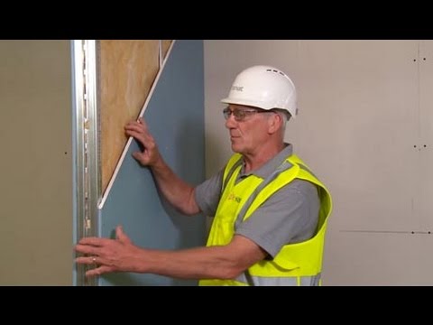 HOW TO - Soundproof walls with Siniat dB Plasterboard