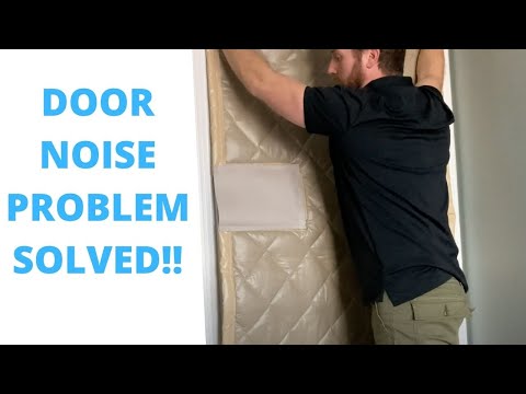 Soundproof Door Panel - Does It Work? Full DB Test