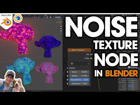 How to Use the NOISE TEXTURE NODE in Blender! (Beginner Tutorial)