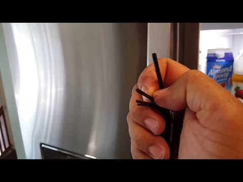 How to Tighten Handle on Refrigerator and Other Appliance Handles