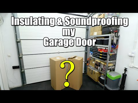 How to Insulate and Soundproof Garage Doors | DIY