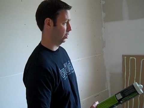 Soundproofing with Green Glue, Cellulose, &amp; Double Sheetrock