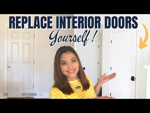 REPLACE INTERIOR DOORS YOURSELF | Update your interior doors | Renovation Update