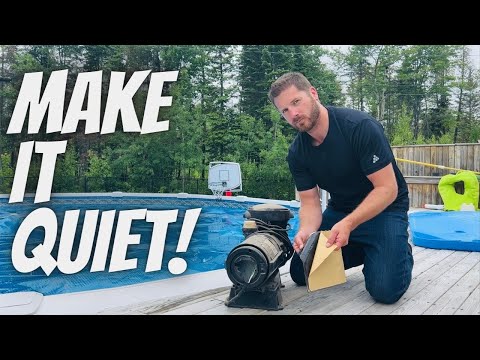 How to Make Pool Pump Quieter With One Simple $15 Item!