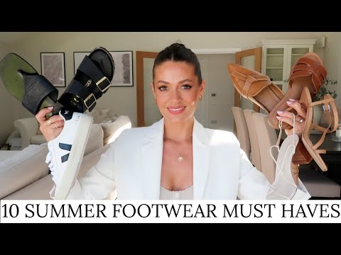 TOP 10 SUMMER FOOTWEAR | MUST HAVE SUMMER SHOES