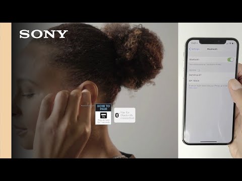 Setup Guide | Sony WF-1000X Wireless Noise-Canceling Headphones