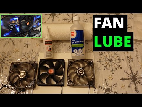 Lubricating Computer Fans