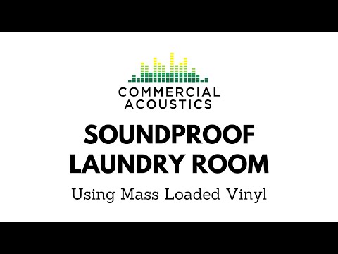 How to Soundproof a Laundry Room