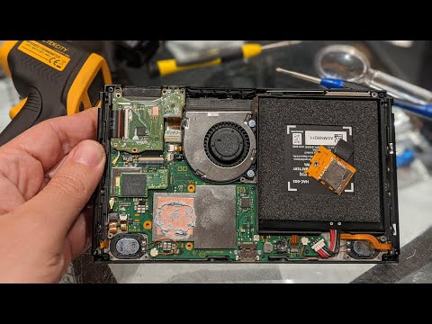 Replacing a Nintendo Switch fan in 20 minutes!