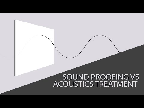 Sound Proofing Vs. Acoustics Treatment