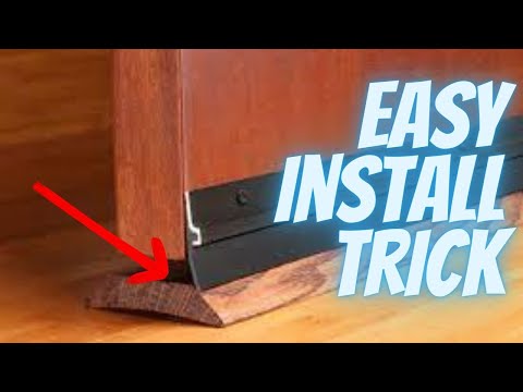 4 Different Door Sweeps That WORKS!