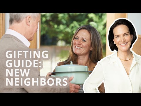 New neighbor gift etiquette