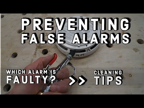 Cleaning Smoke Alarms - Identifying a BAD Detector - Preventing False Alarms