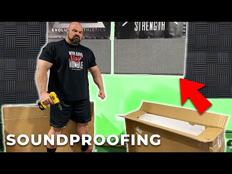 Pt.7 $500K DREAM HOME GYM BUILD | SOUNDPROOFING